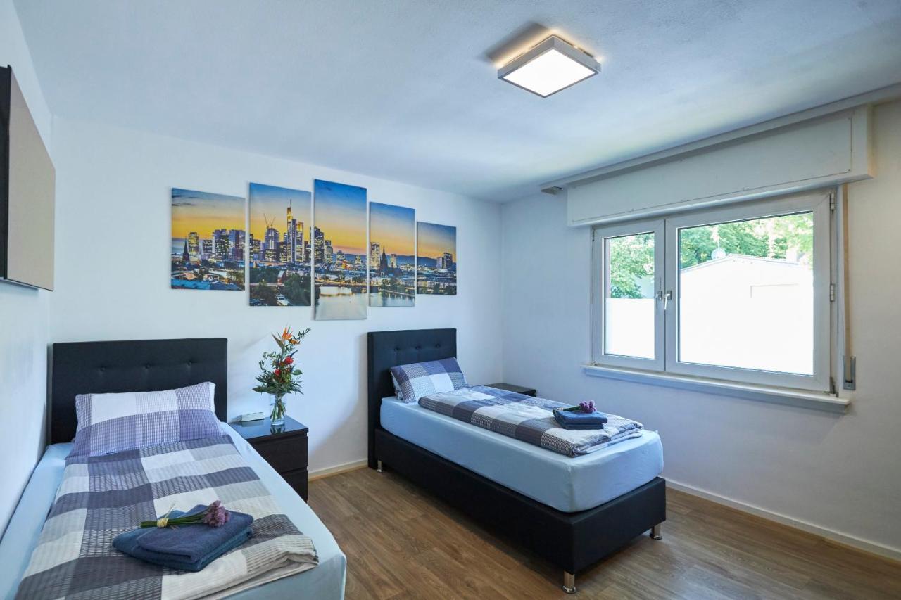 Grosszuegiges Apartment Nahe Frankfurt Rote Warte Dış mekan fotoğraf